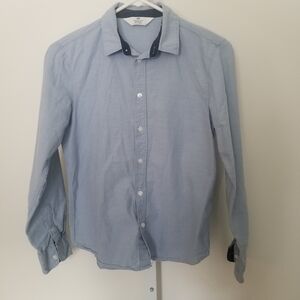 H&M Big Boys Light Blue Shirt Size 18